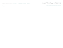 Tablet Screenshot of mattjohns.com